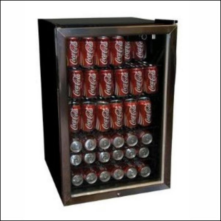 Haier 150Can Beverage Cooler Small Beverage Can Refrigerator