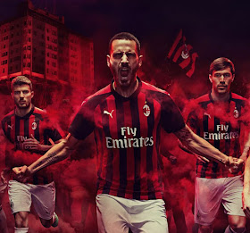 AC Milan PUMA 2018/19 home Kit