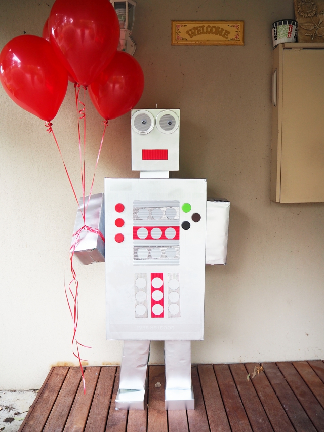 Learn with Play at Home Robot Party