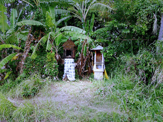 Two Old Balinese Shrine At The Farm Fields, Ringdikit Village, Buleleng, North Bali, Indonesia