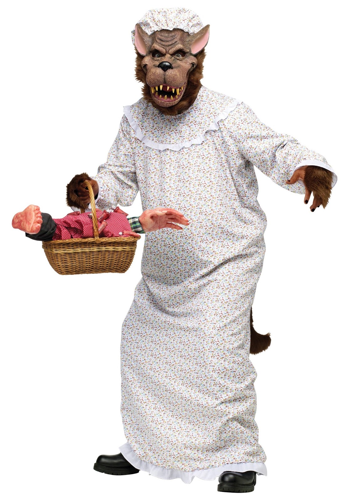 Extreme Creepy Little Red Riding Hood Costume