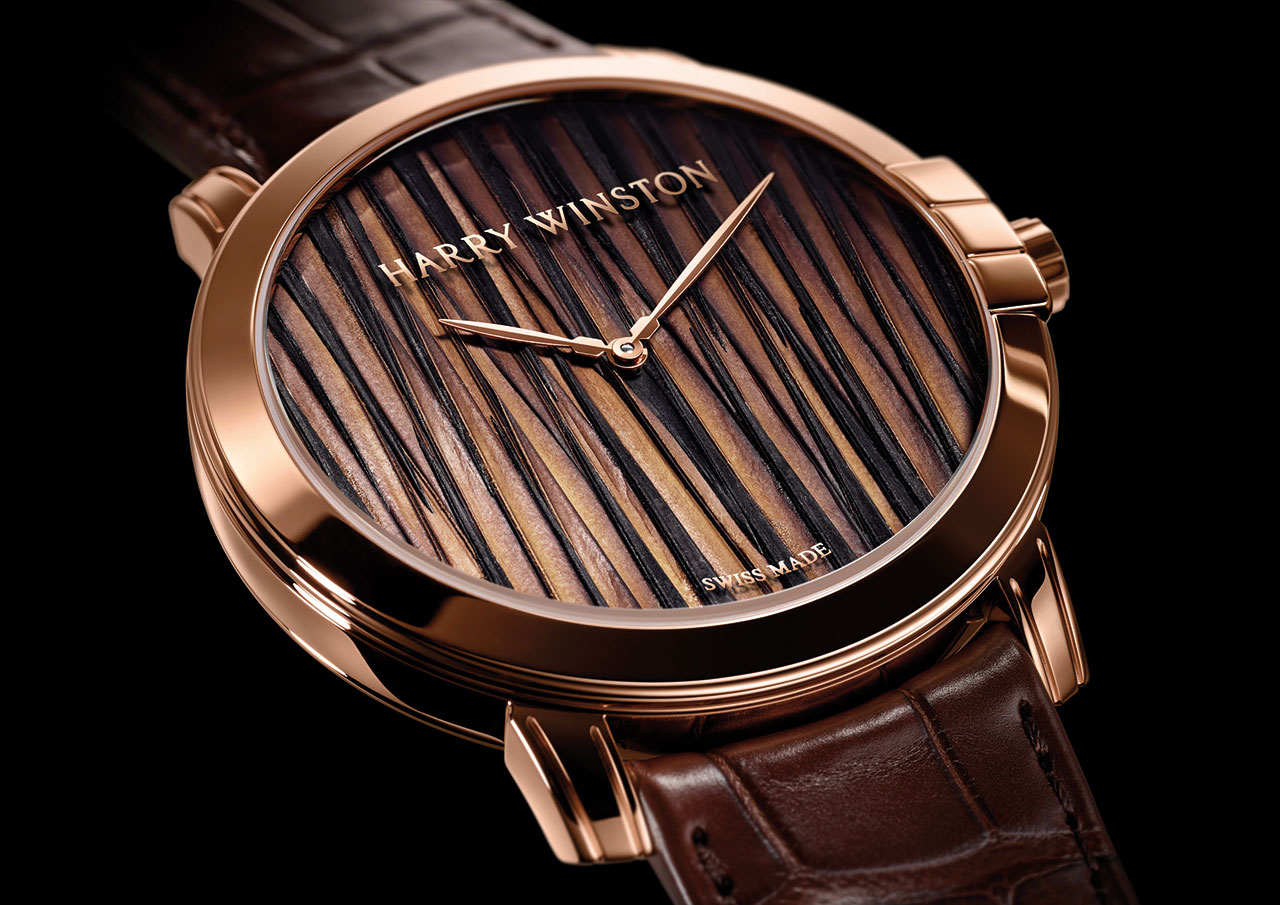 Harry Winston Midnight Feathers Automatic 42mm Watch