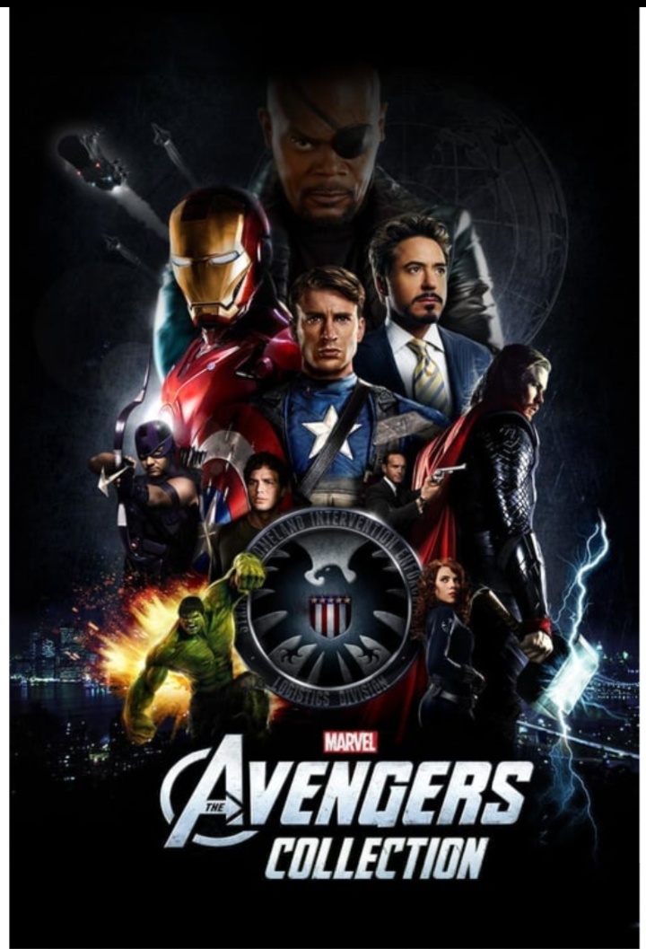 Avengers all parts Blueray