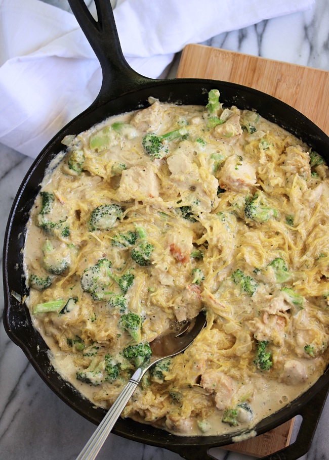 Just Jessie B Paleo Chicken Alfredo Pasta PALEO, Keto, Whole30