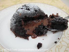 Resep Molten Chocolate Cake JTT