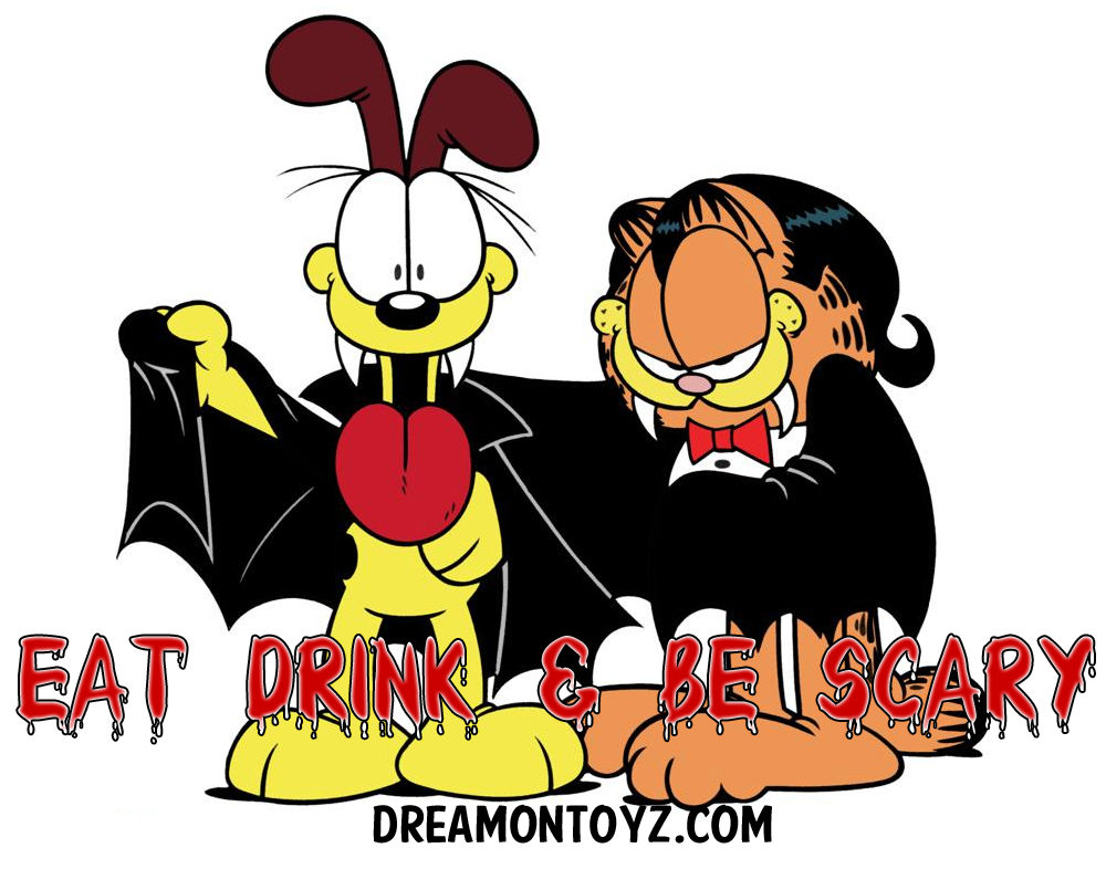FREE Cartoon Graphics / Pics / Gifs / Photographs Vampire Garfield