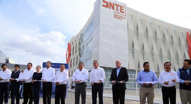 Inaugura Tony Gali infraestructura del SNTE