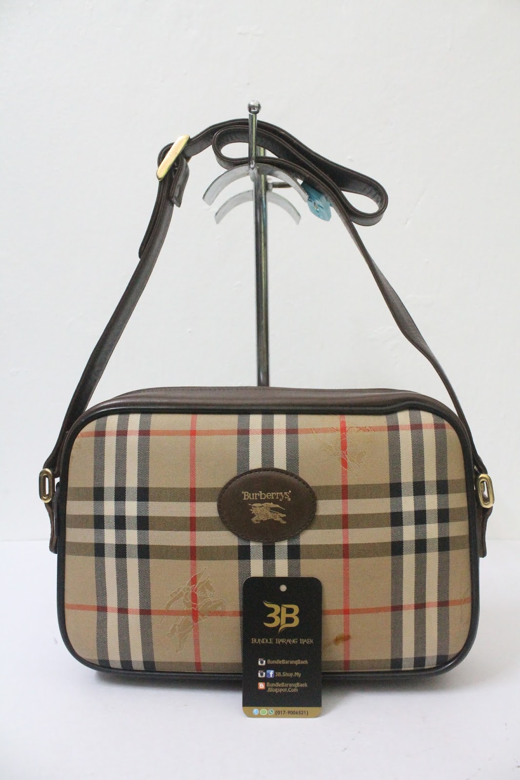 BUNDLEBARANGBAEK Authentic & Vintage BURBERRYS Bag ( SOLD OUT )