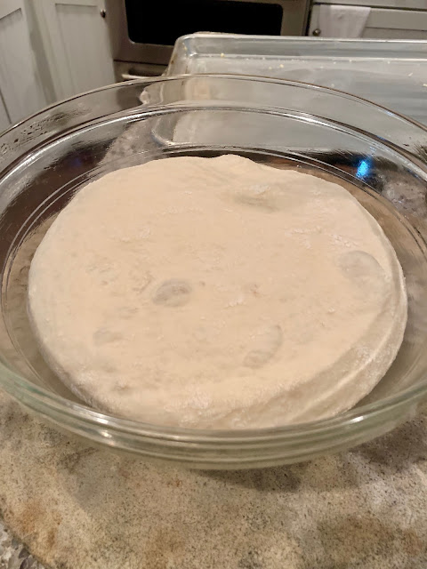 Pizza Dough Doubled in Size