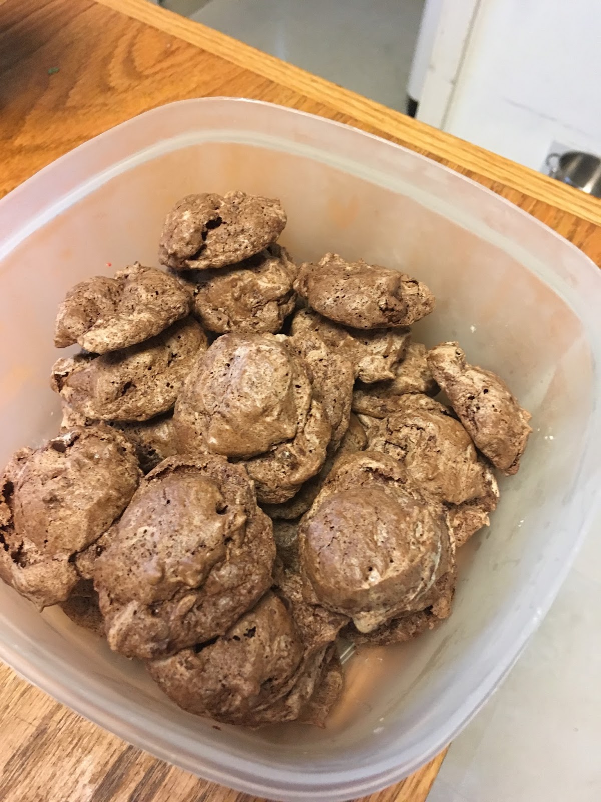 Clio & Phineas Found! Dark Chocolate Meringue Drops