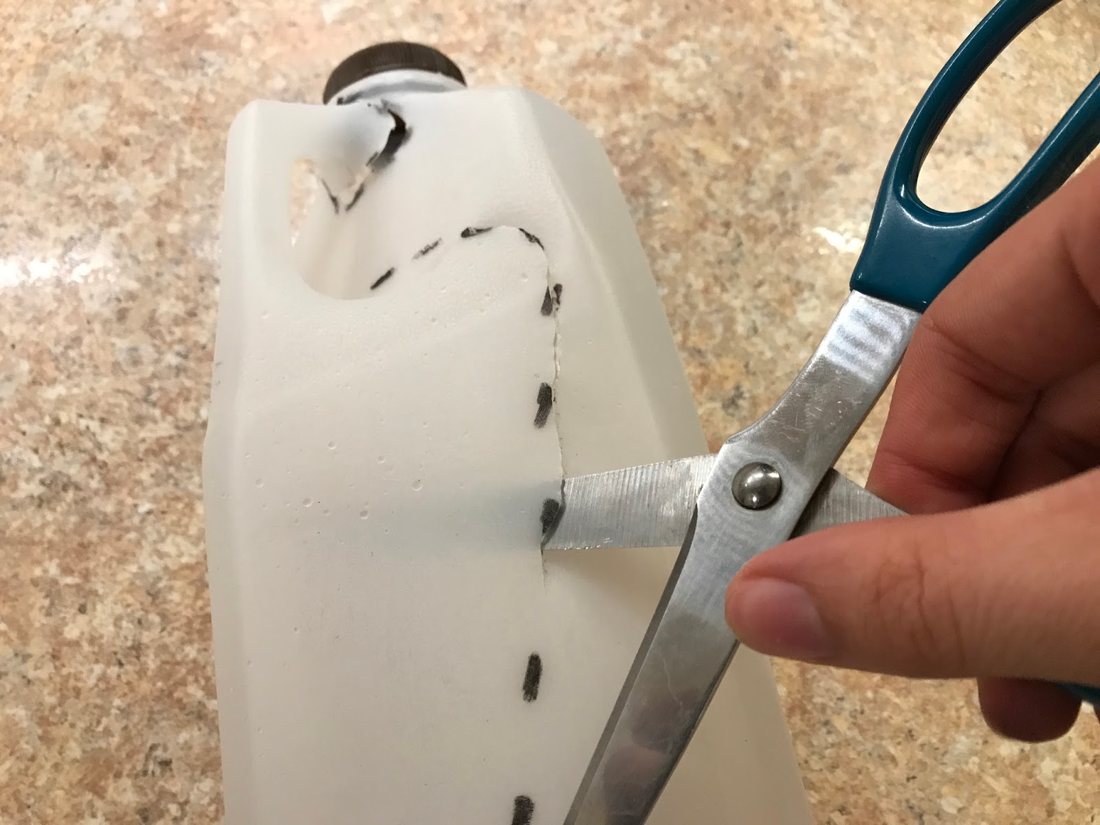 Life Hack Lab Turn Your Milk Jug into Garden Shovel