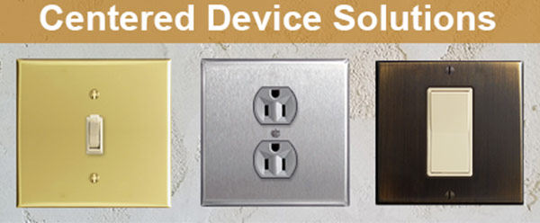 Kyle Switch Plates Centering A Switch In A 2 Gang Electrical