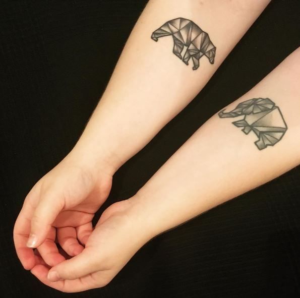 Mother Bear Tattoo