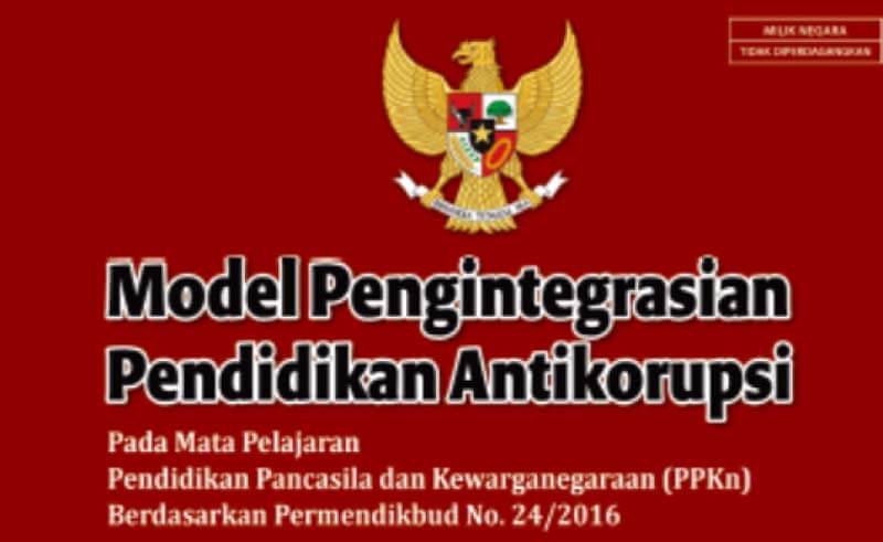 Buku Model Pembelajaran Antikorupsi Jenjang SD