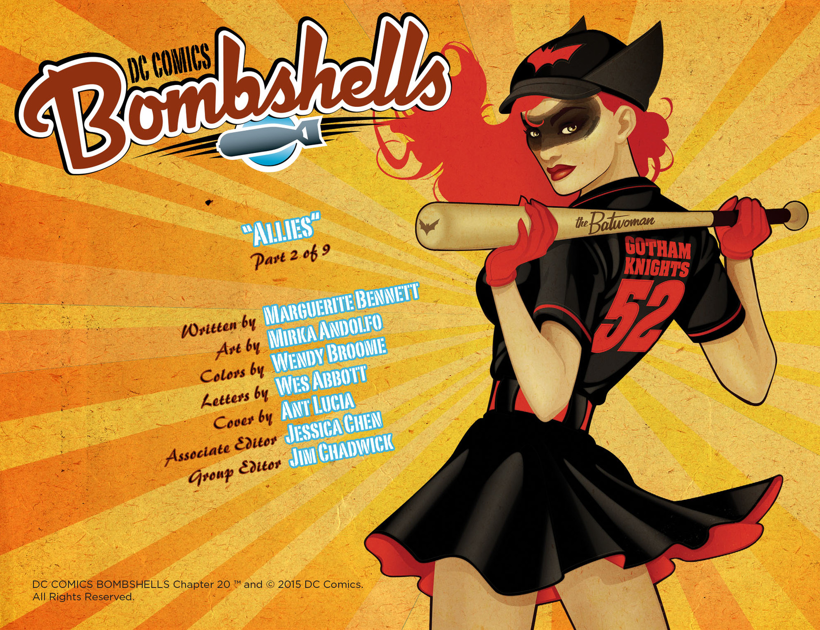 Read online DC Comics: Bombshells comic -  Issue #20 - 2