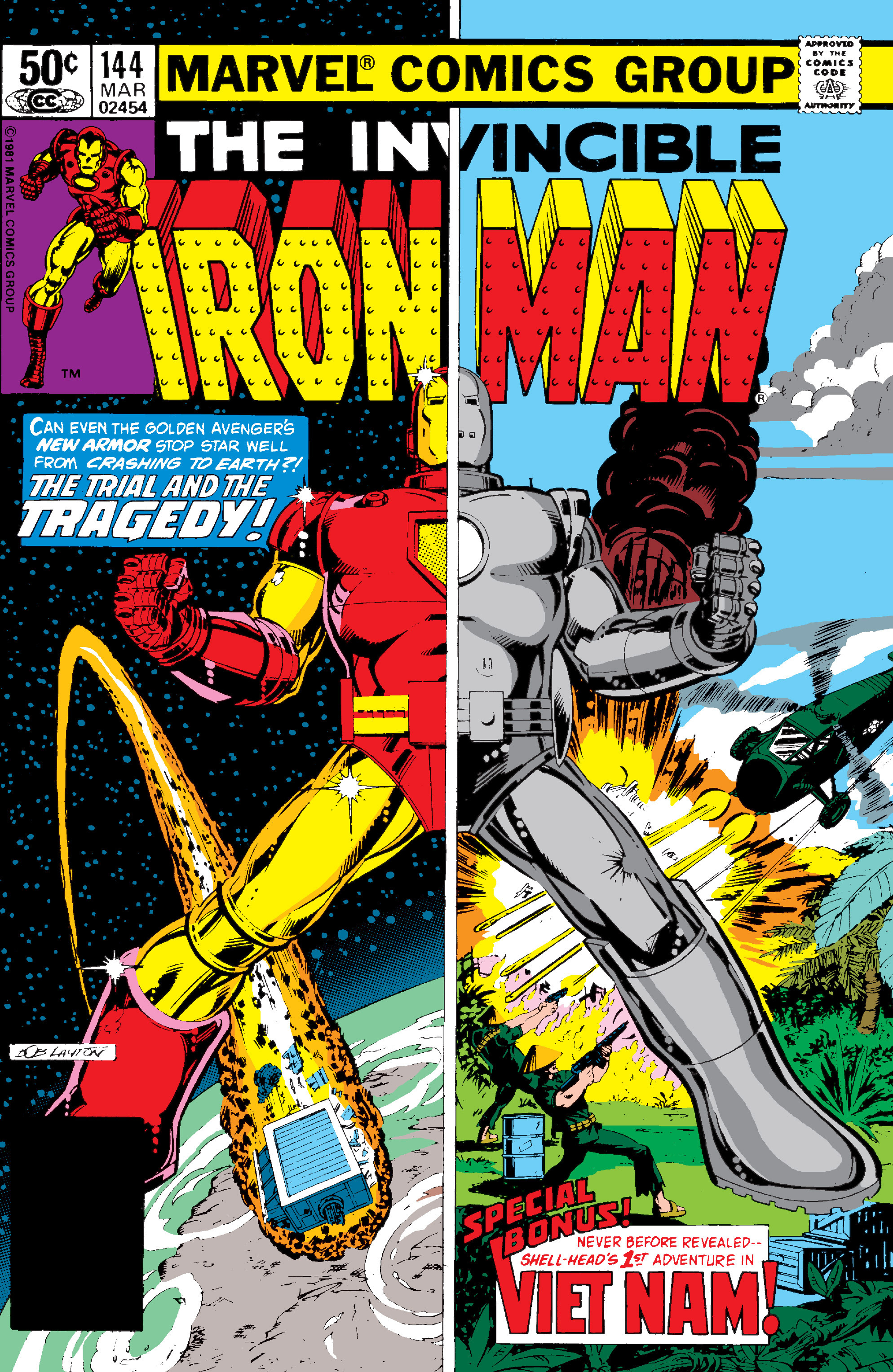 Read online Iron Man (1968) comic -  Issue #144 - 1