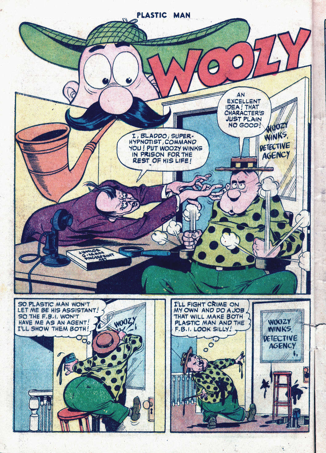 Read online Plastic Man (1943) comic -  Issue #49 - 14