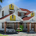2245 sq-ft modern mix traditional home