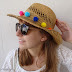 Faz o teu próprio Chapéu de Palha com PomPoms! / Make your own PomPom Straw Hat!