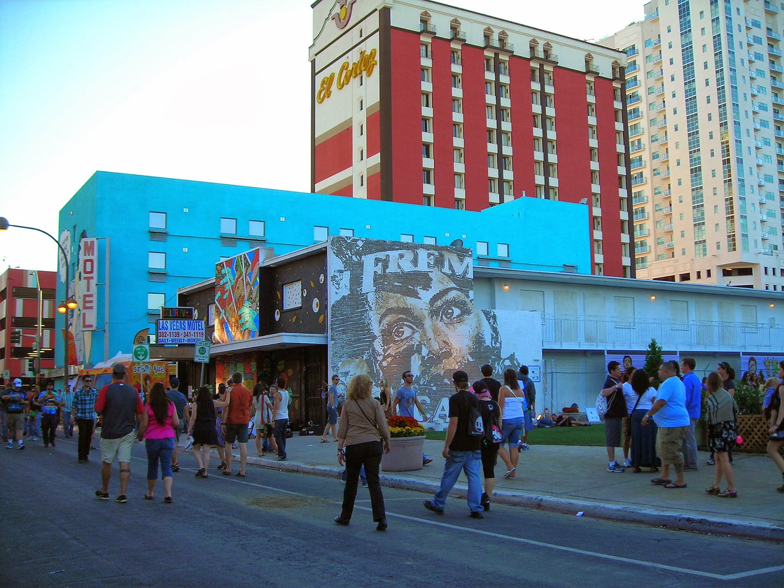 Vegas Girl Life is Beautiful in Downtown Las Vegas