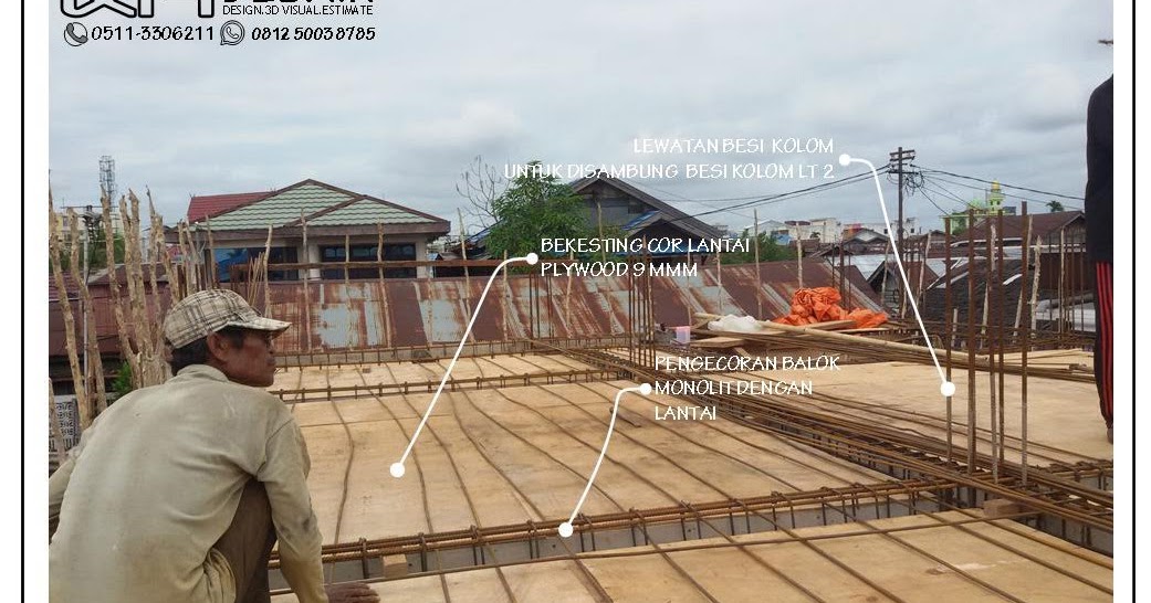 Pengecoran Pelat Lantai ~ RH-DEZIGN