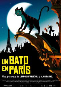 descargar Un Gato en Paris, Un Gato en Paris latino, ver online Un Gato en Paris