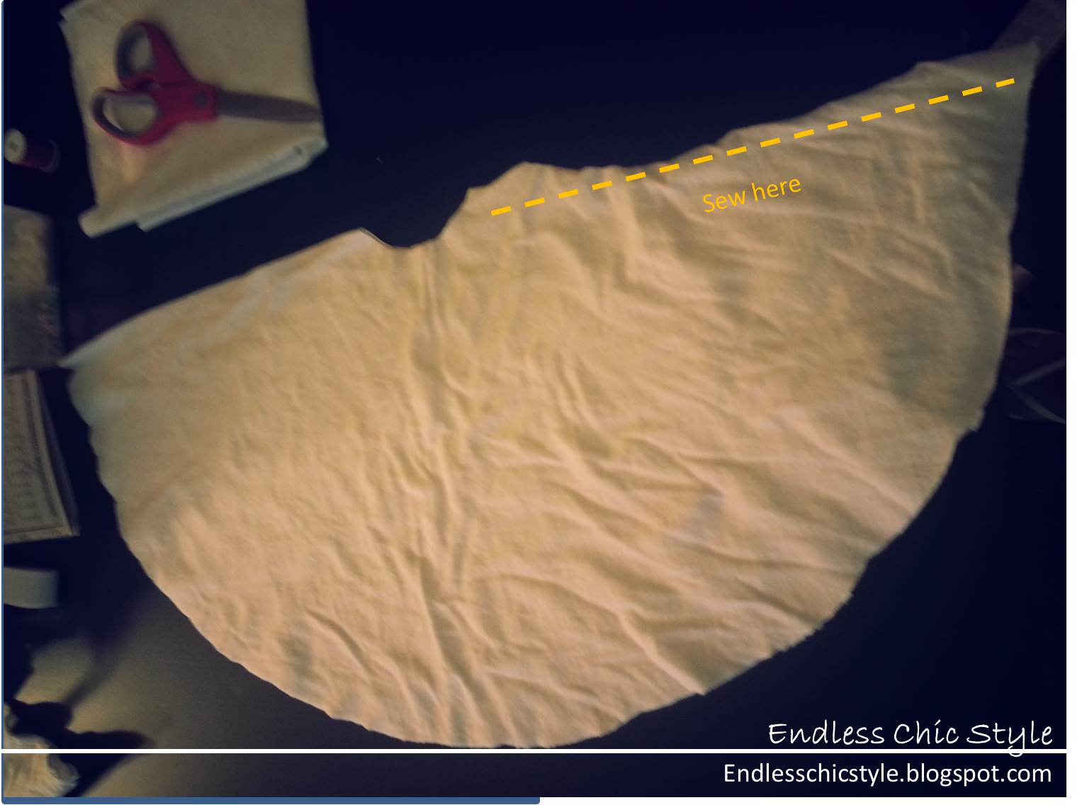 Endless Chic Style : DIY | How To Sew a Peplum Top Using Two T-Shirts