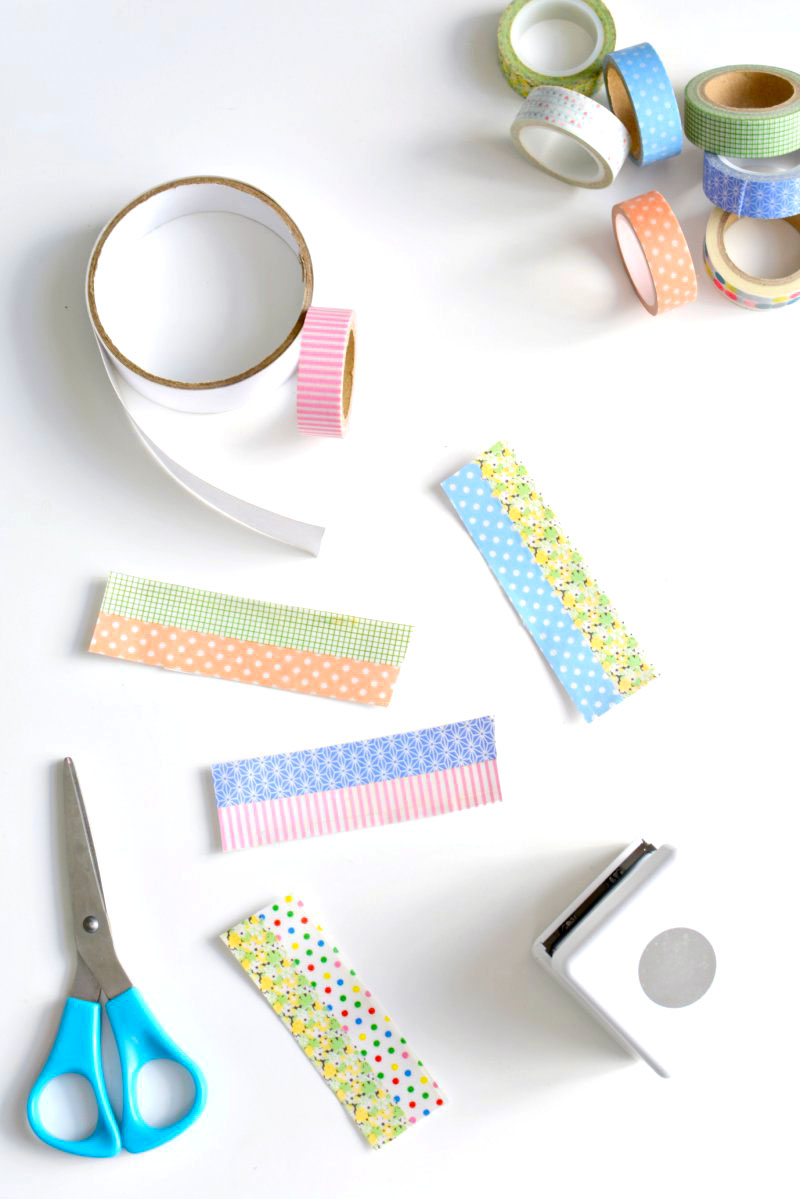 DIY washi tape stickers — Caroline Burke Burkatron