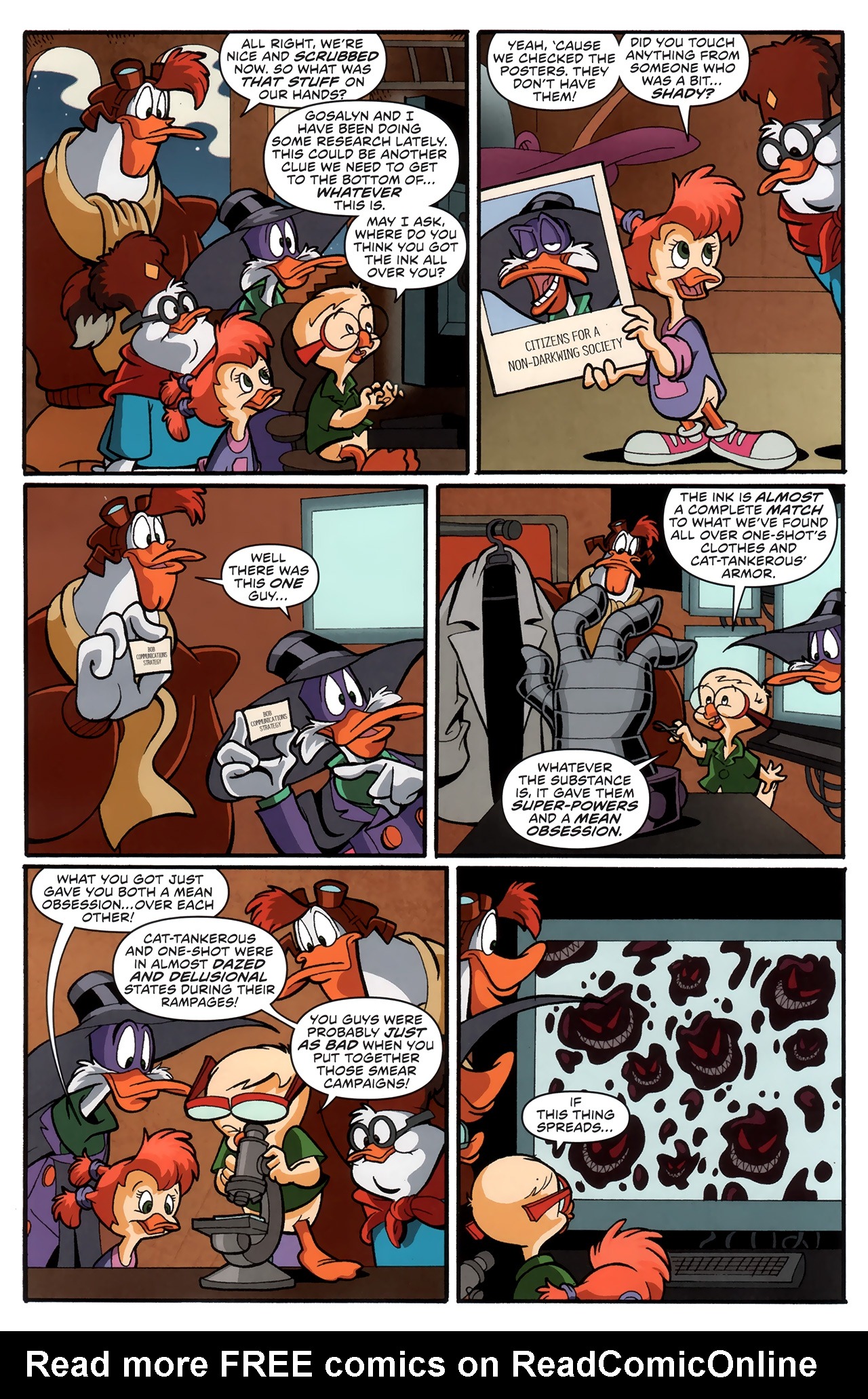 Read online Darkwing Duck comic -  Issue #15 - 17
