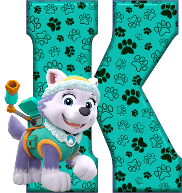 Alfabeto Paw Patrol 5A1