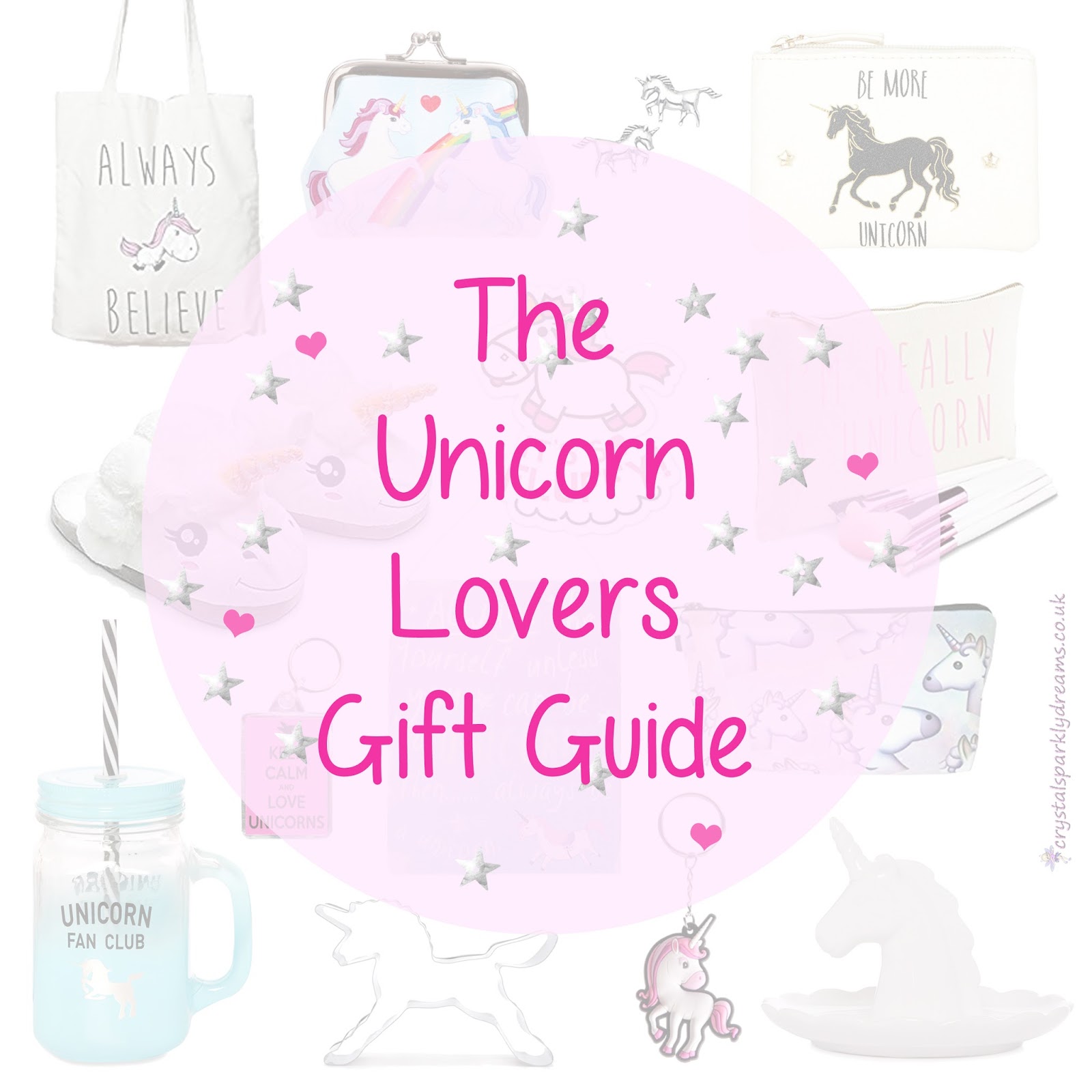 Crystal Sparkly Dreams The Unicorn Lover's Gift Guide