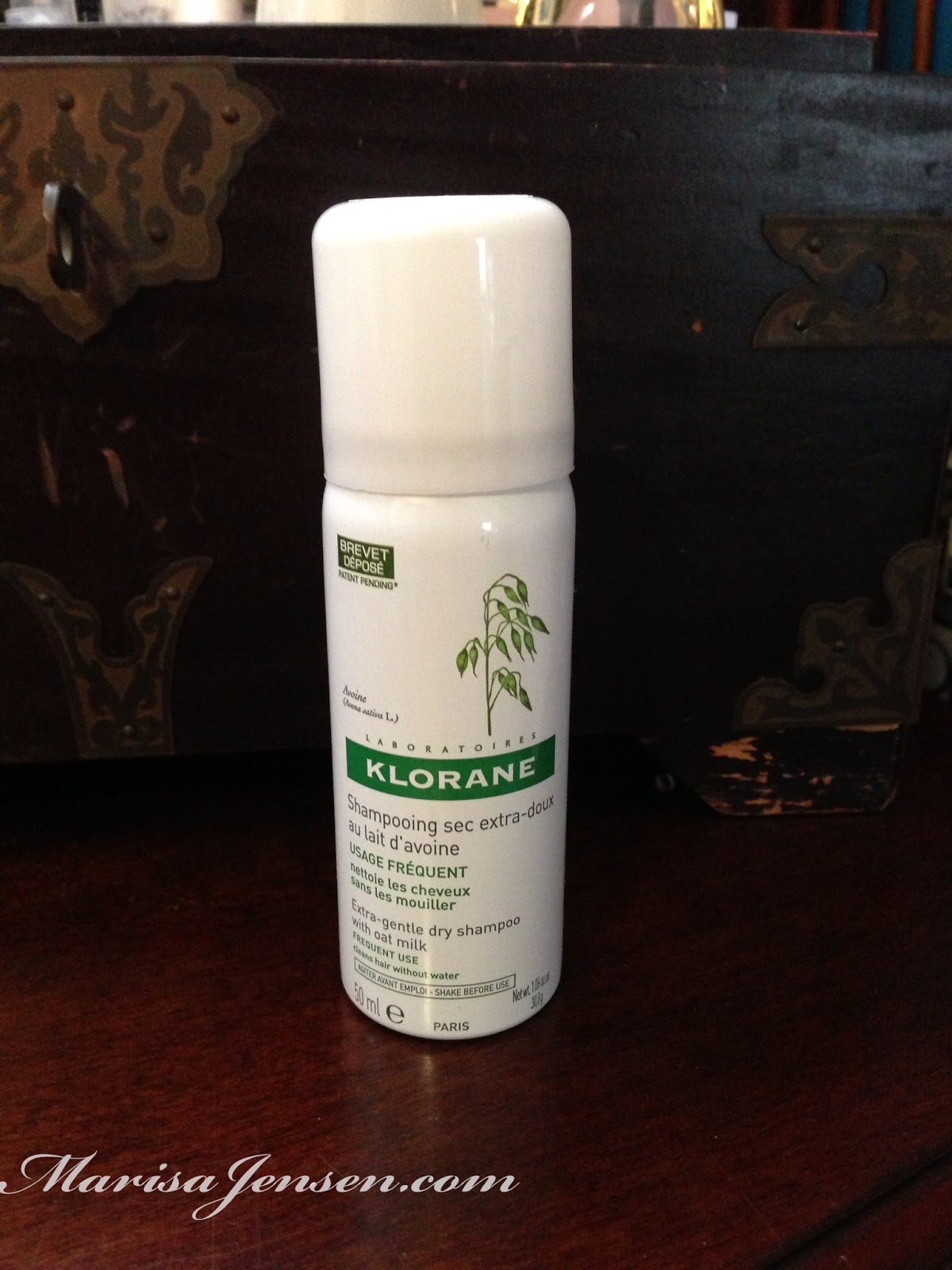 Marisa Jensen KLORANE ExtraGentle Dry Shampoo