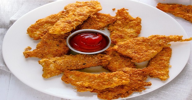 Homemade Cheddar Garlic Chicken Fingers Recipe Homemade Cheddar Garlic Chicken Fingers Recipe