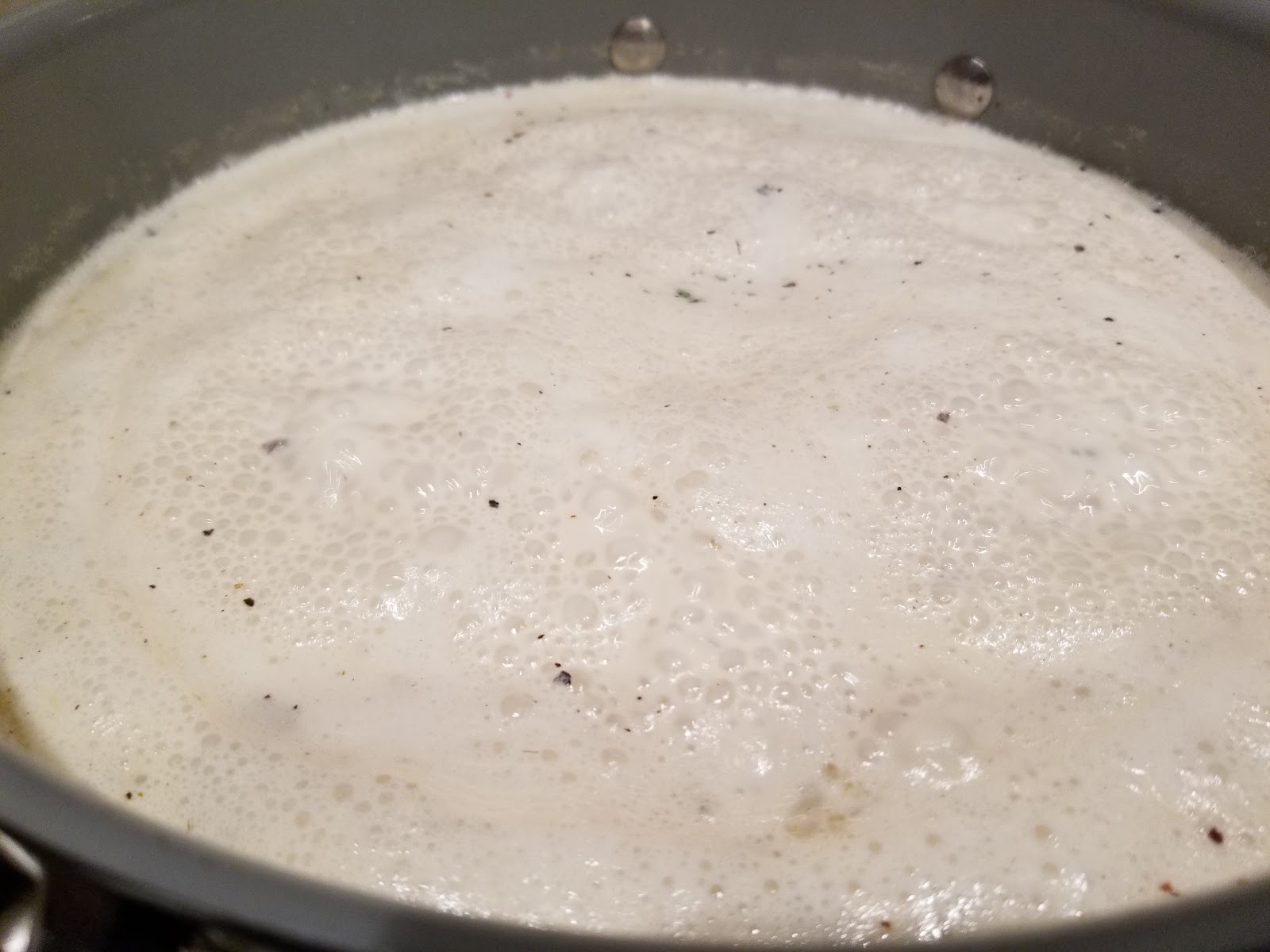 The Carnivorous Food Breeze: Bourbon Peppercorn Cream Sauce
