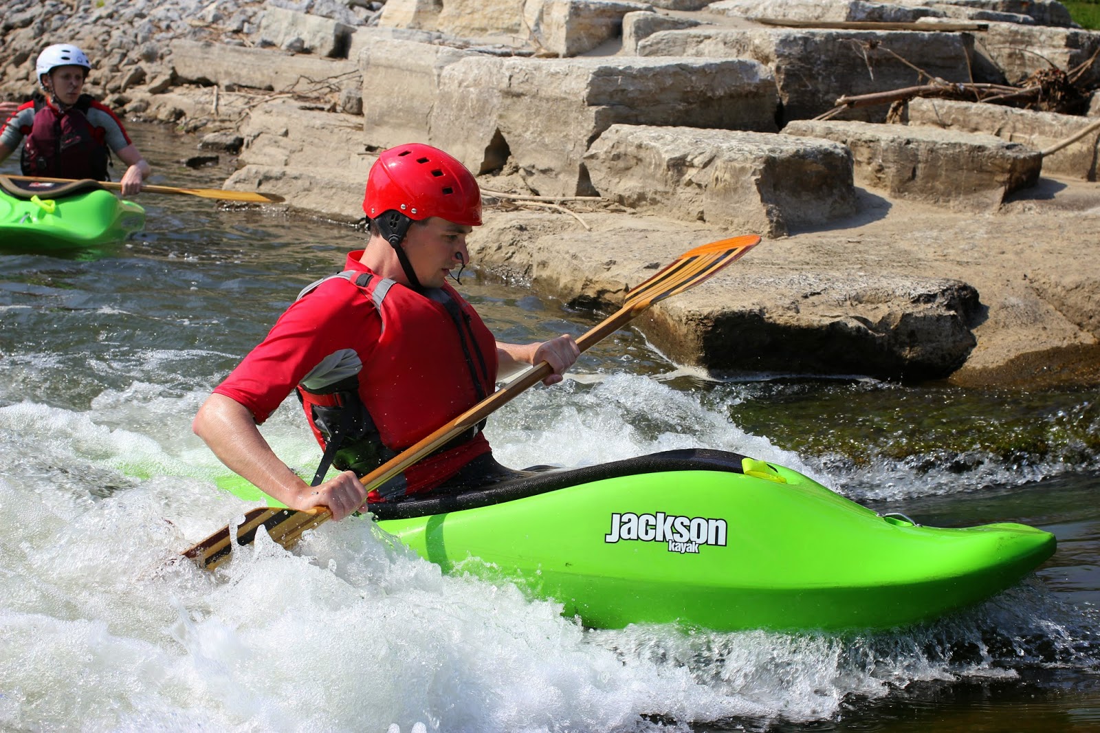Indiana Kayak Fishing Journal 5/3/15 Buck Creek Whitewater Park