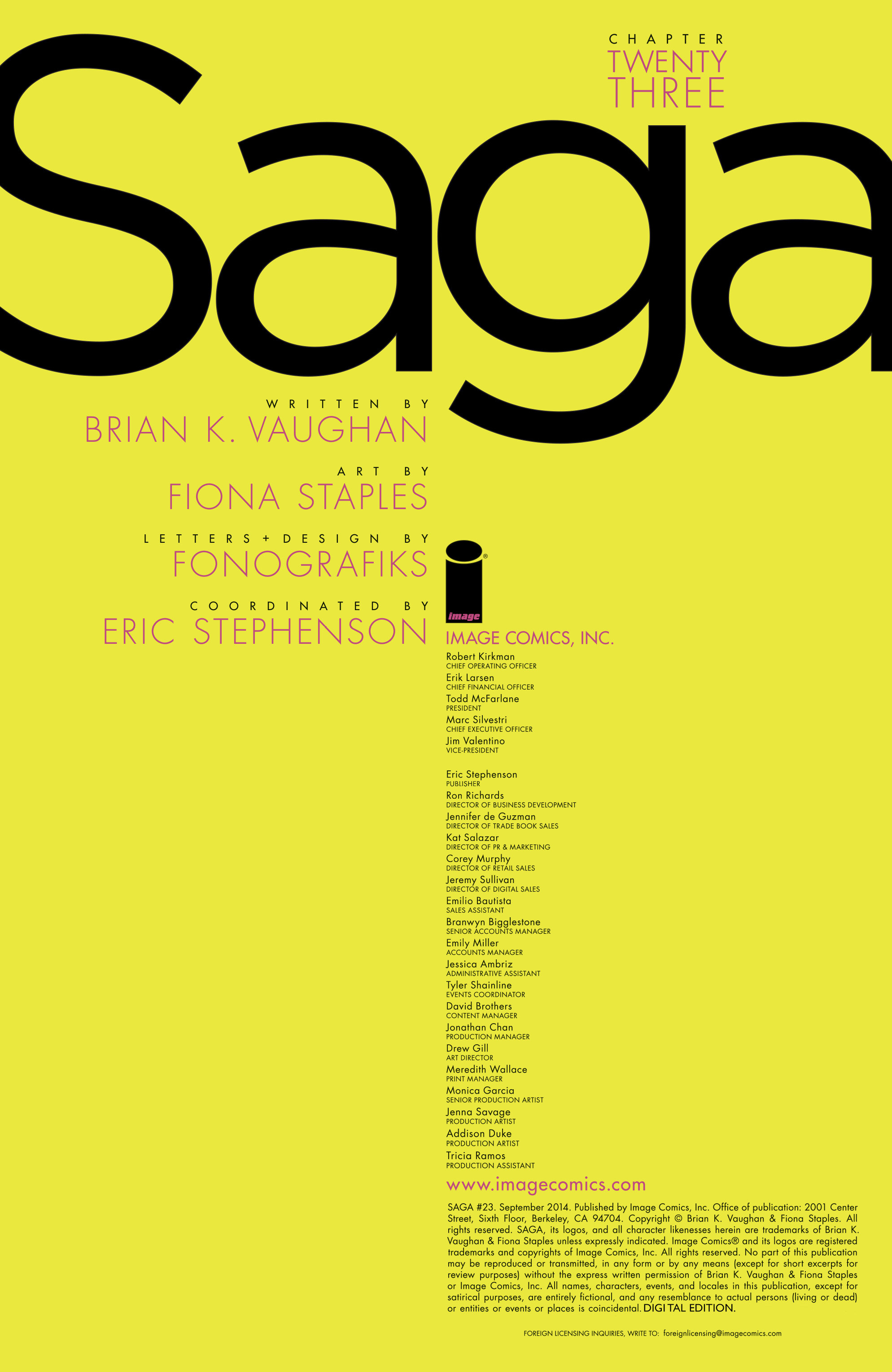Read online Saga comic - Issue #23 - 2