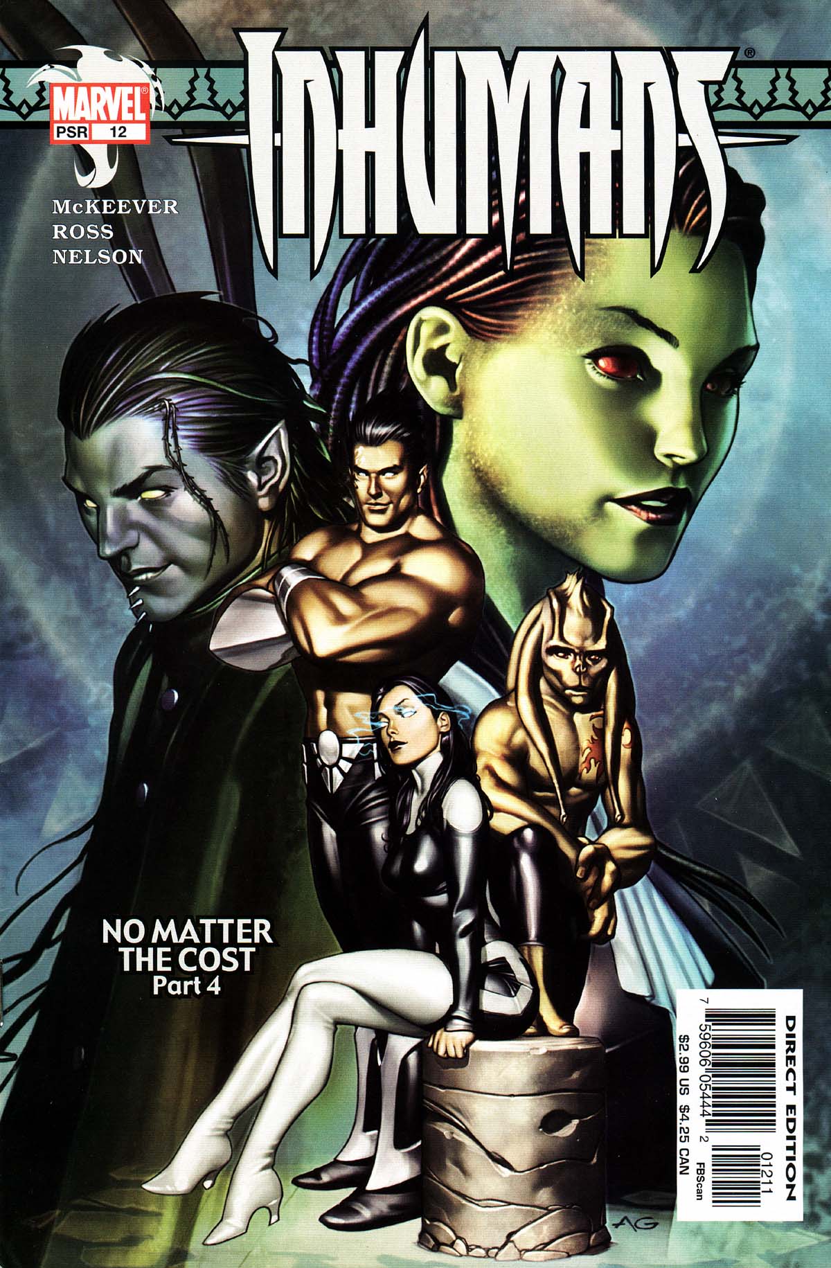 Read online Inhumans (2003) comic -  Issue #12 - 1