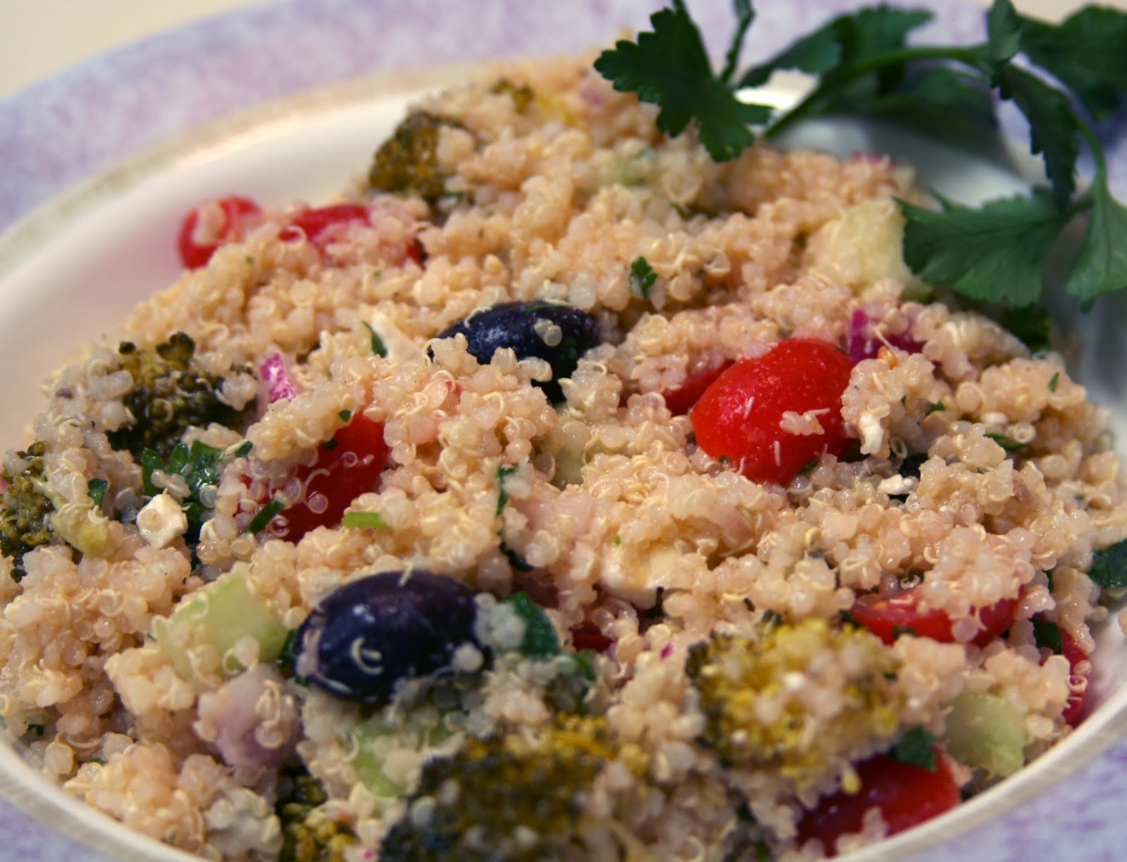 Culturally Confused: Start: Mediterranean Quinoa Salad