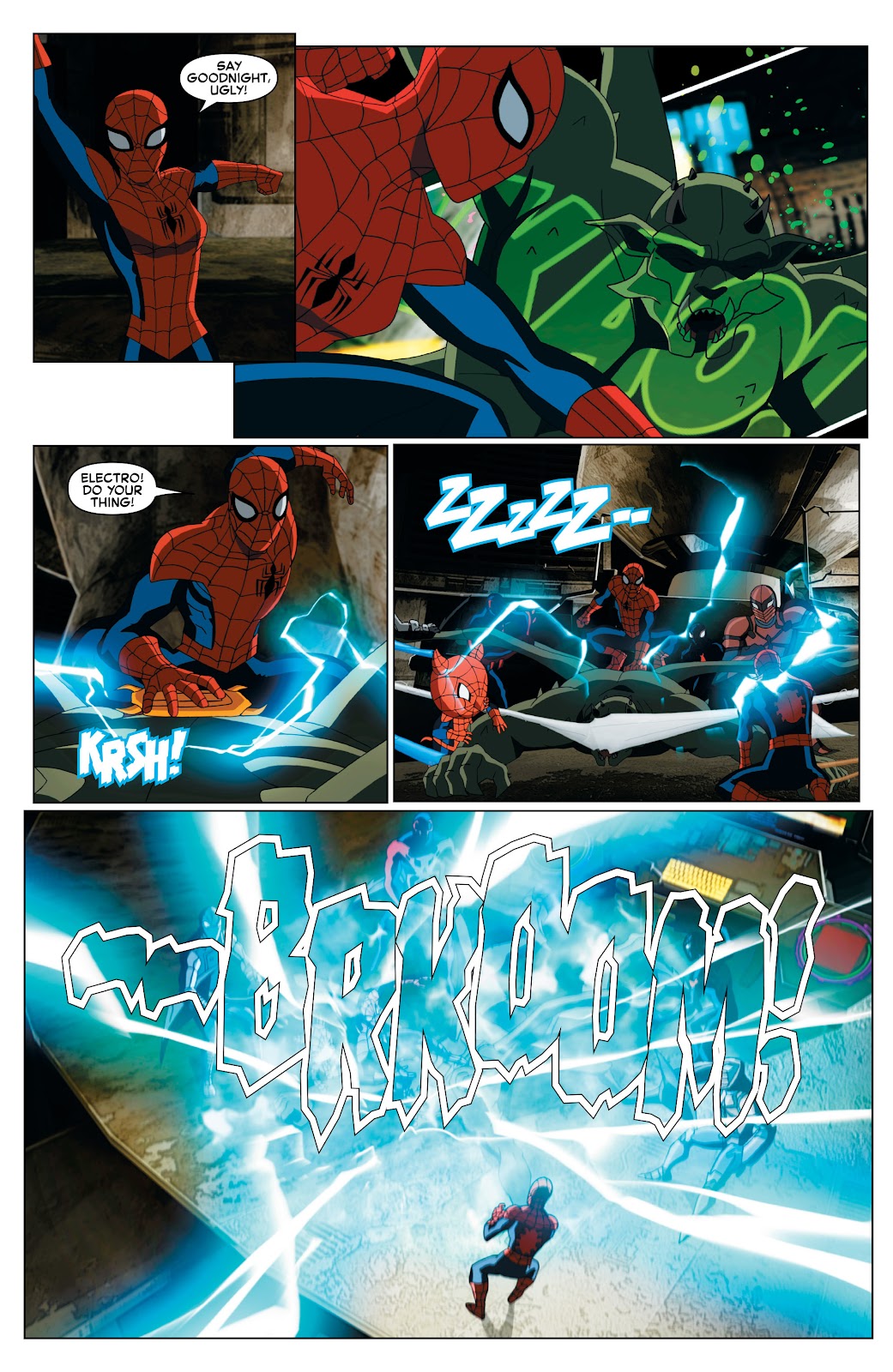 Marvel Universe Ultimate Spider-Man Spider-Verse issue 4 - Page 12
