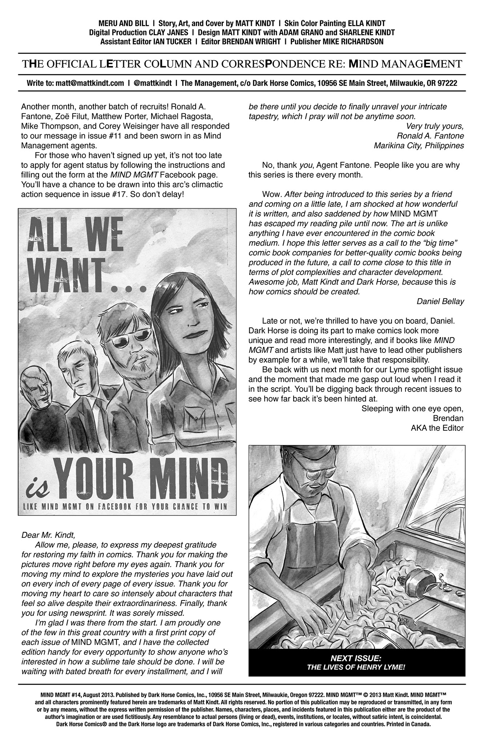 Read online MIND MGMT comic -  Issue #14 - 27