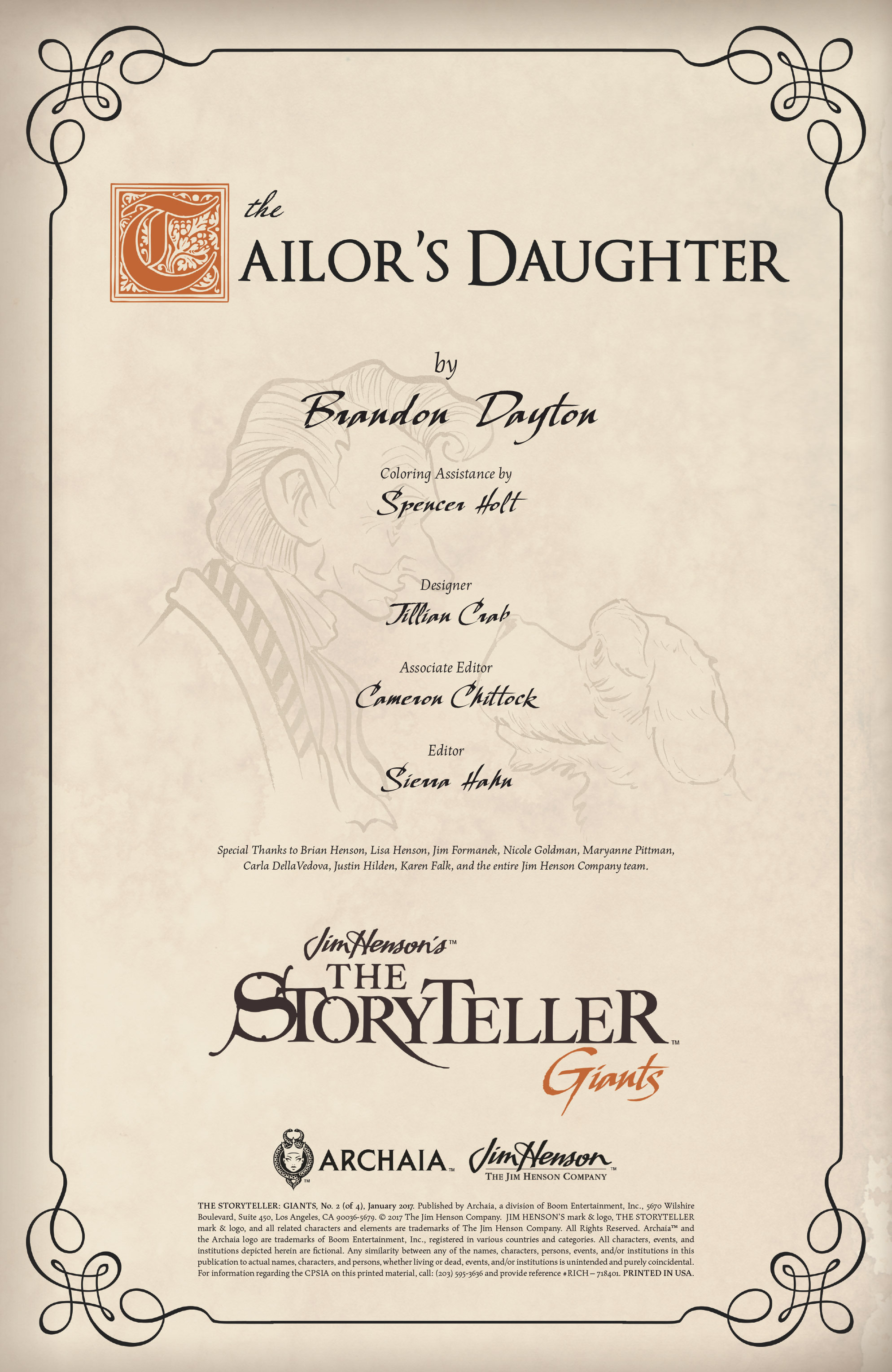 Read online Jim Henson's Storyteller: Giants comic -  Issue #2 - 2