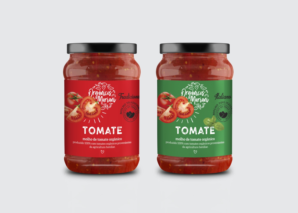 Tomato Sauce Organics Mariani on Packaging of the World Creative