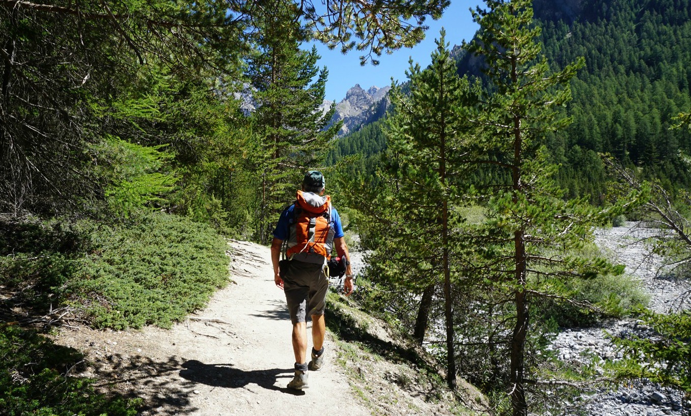 GR trail in Val d'Escreins