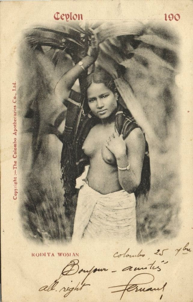 Rodiya Women - Ceylon (Sri Lanka)