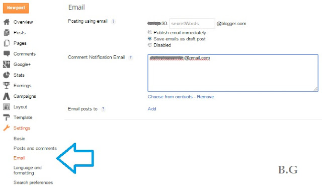  kebutuhan akan artikel sangatlah tinggi Trik Update Postingan Lewat Email