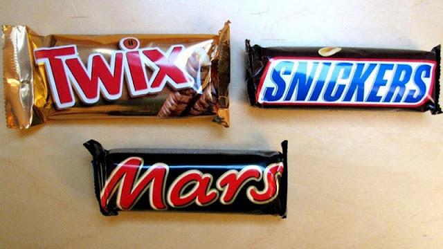 Twix and Snickers Chocolate