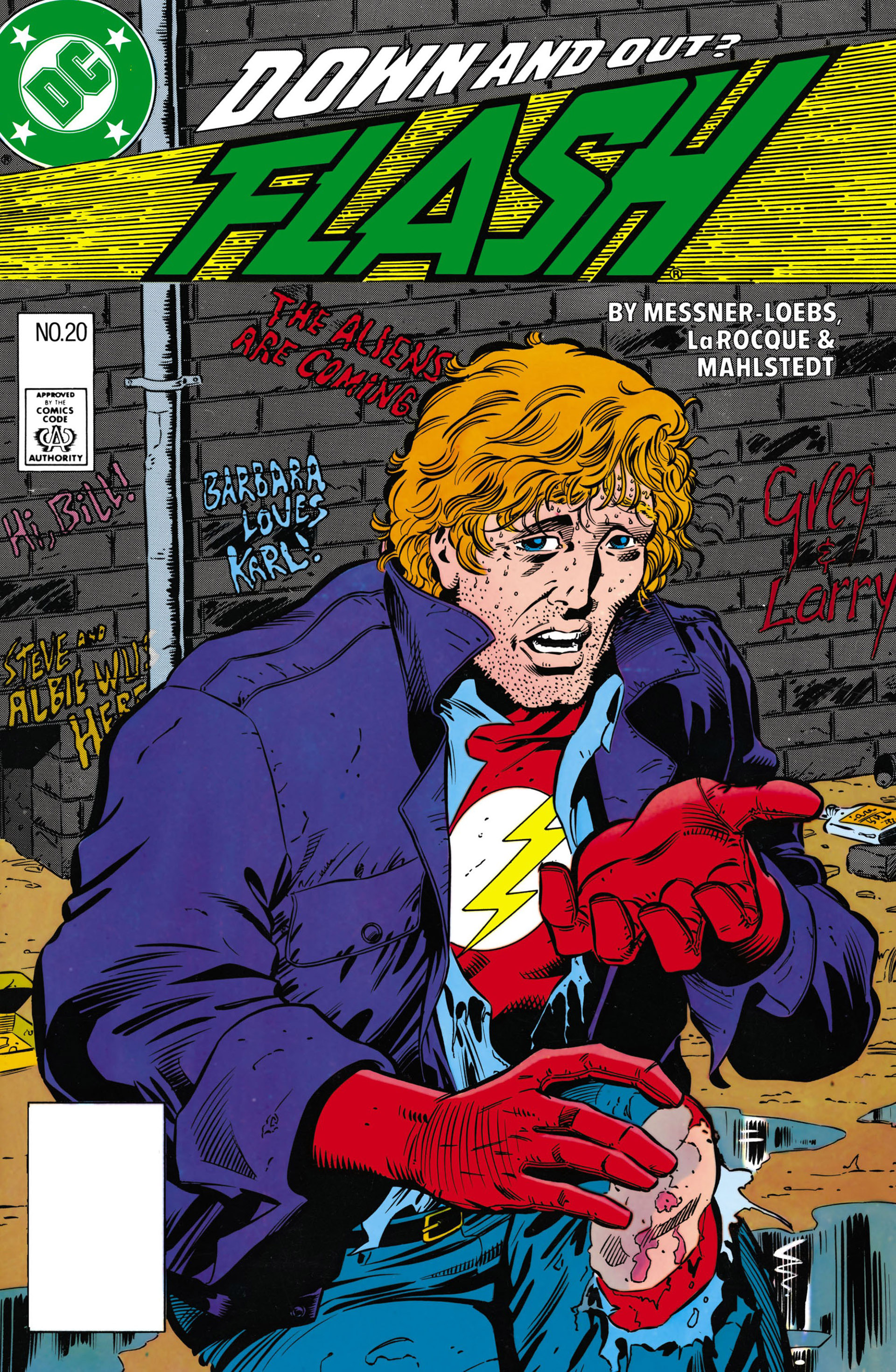 Read online The Flash (1987) comic -  Issue #20 - 1