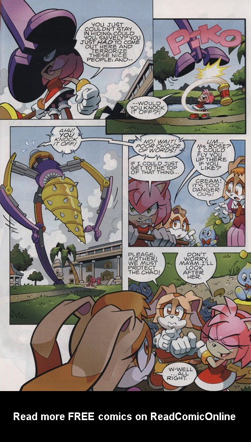 Read online Sonic The Hedgehog comic -  Issue #217 - 21