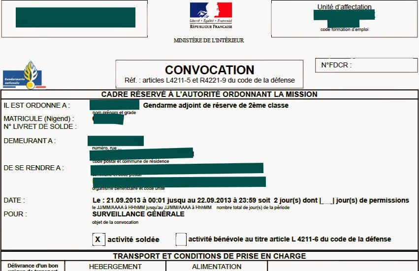 Gendarmerie Nationale Informations