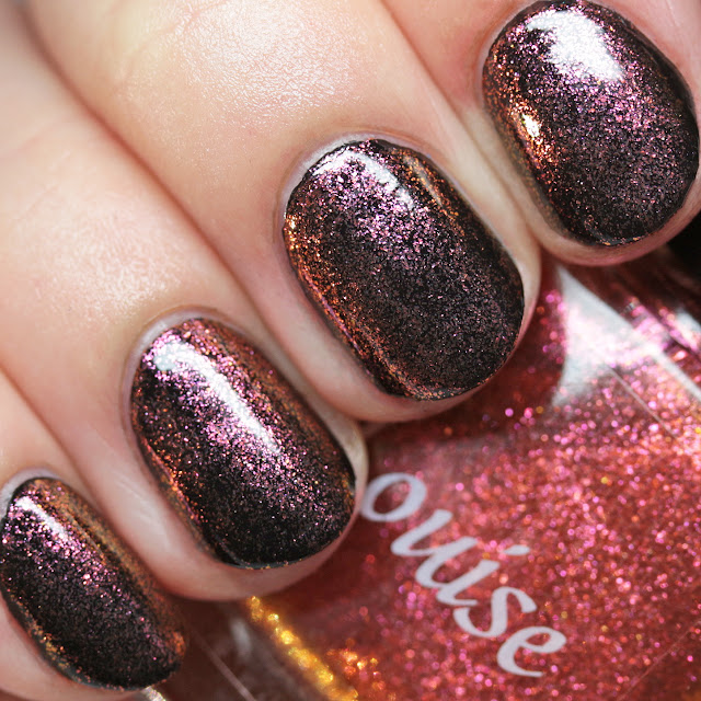 Louise Lacquer Hot Toddy over Lucky